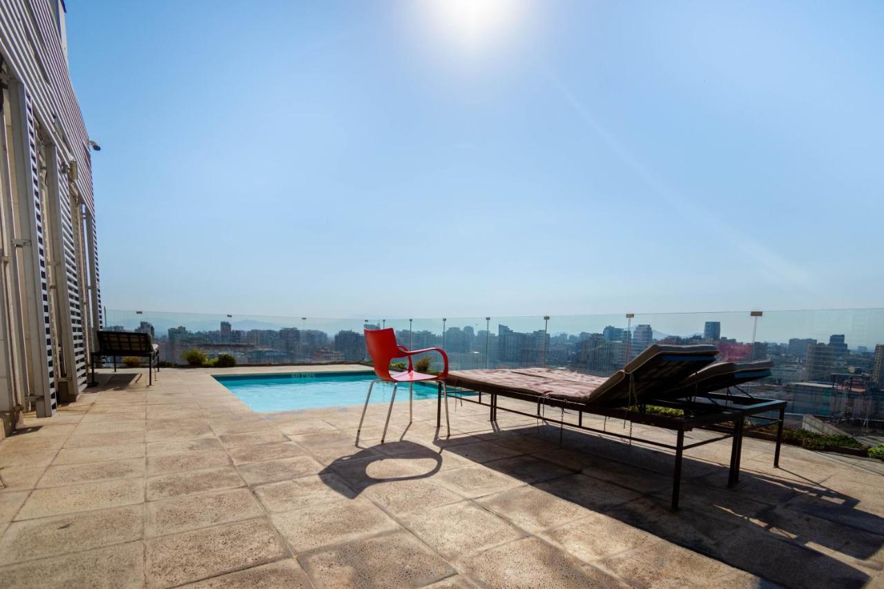 Tribeca Twin Room - Studio With Pool, Wifi, Ac Santiago Exterior foto