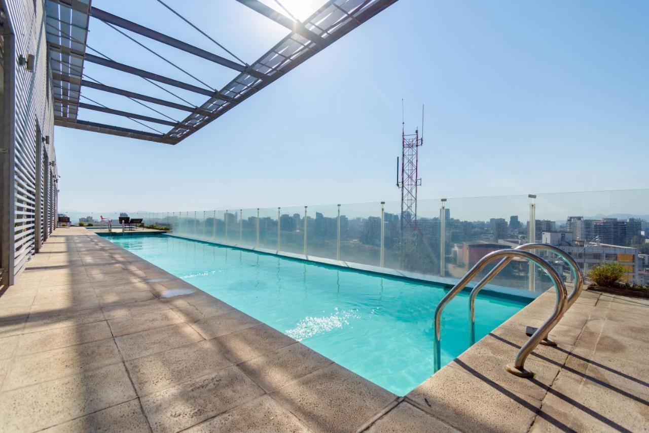 Tribeca Twin Room - Studio With Pool, Wifi, Ac Santiago Exterior foto
